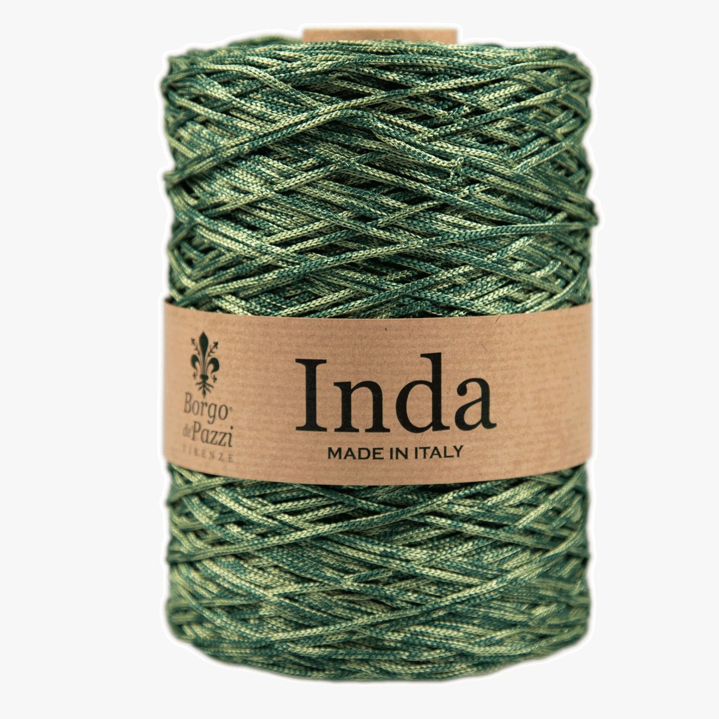 INDA Bag yarn 500g Green Mix 22