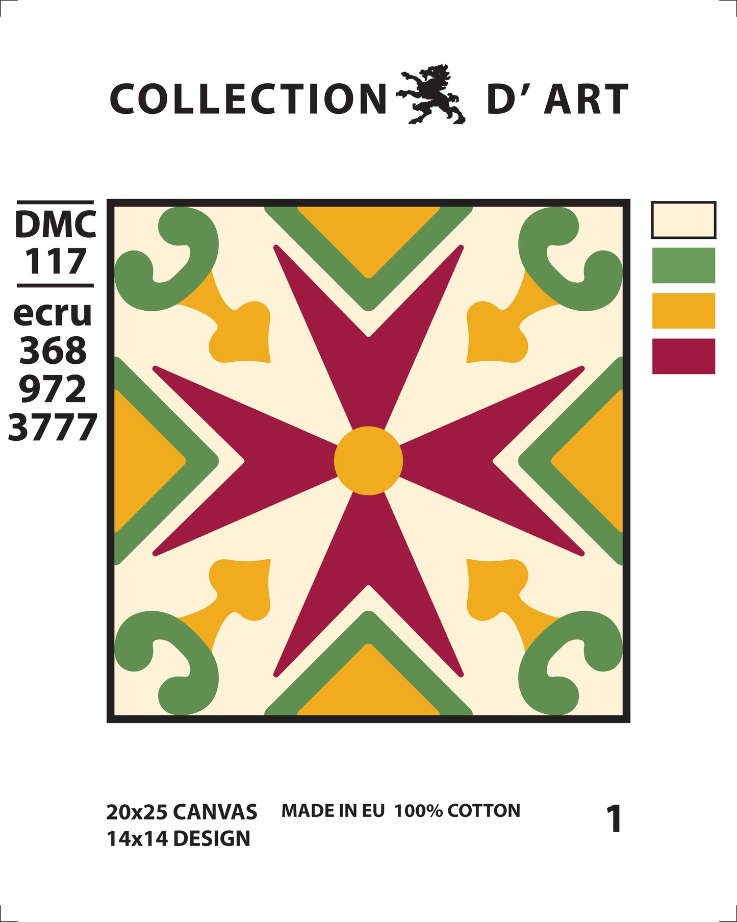 Maltese Tile 2 Tapestry