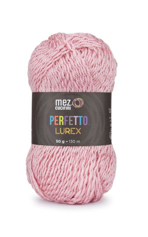 Perfetto Lurex 2140 Yarn 50G Pink Lurex