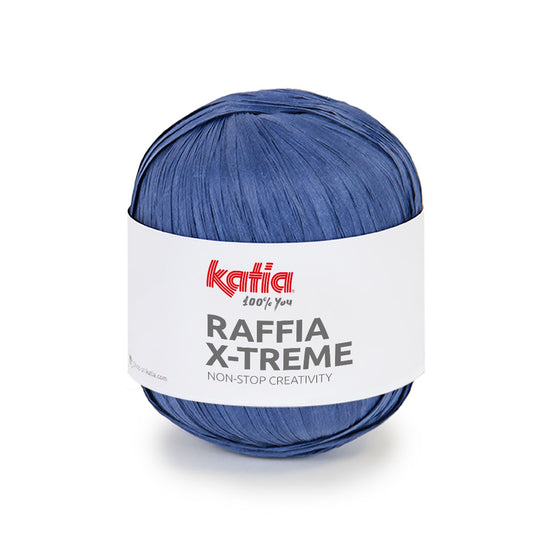 Raffia X-Treme Yarn 100G 110 Night Blue