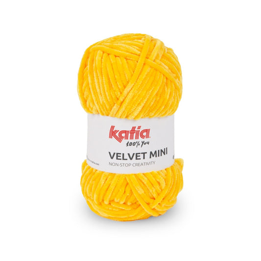 Velvet Mini Yarn 50G 202 Yellow