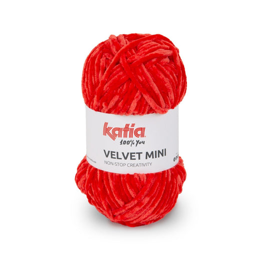 Velvet Mini Yarn 50G 211 Red