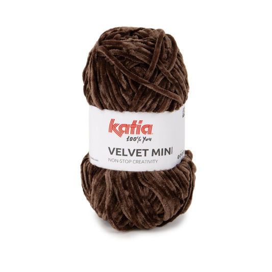 Velvet Mini Yarn 50G 214 Chocolate Brown