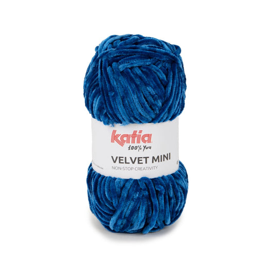 Velvet Mini Yarn 50G 217 Medium Blue