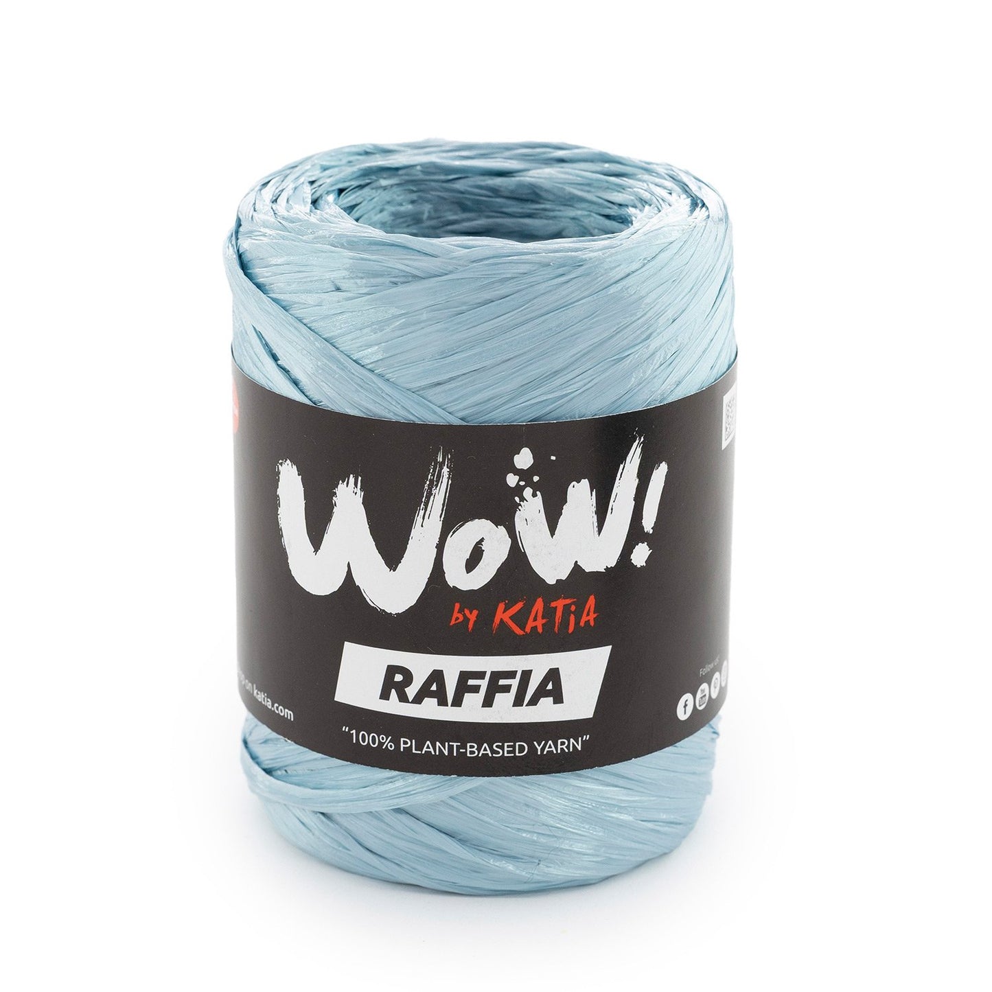 WOW! Raffia Yarn 50G Col 71 Grey Blue