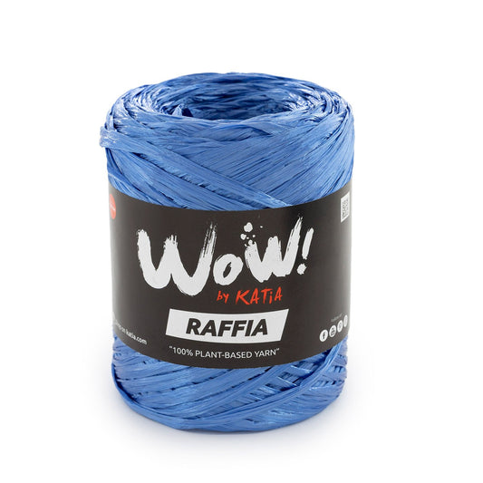 WOW! Raffia Yarn 50G Col 74 Blue