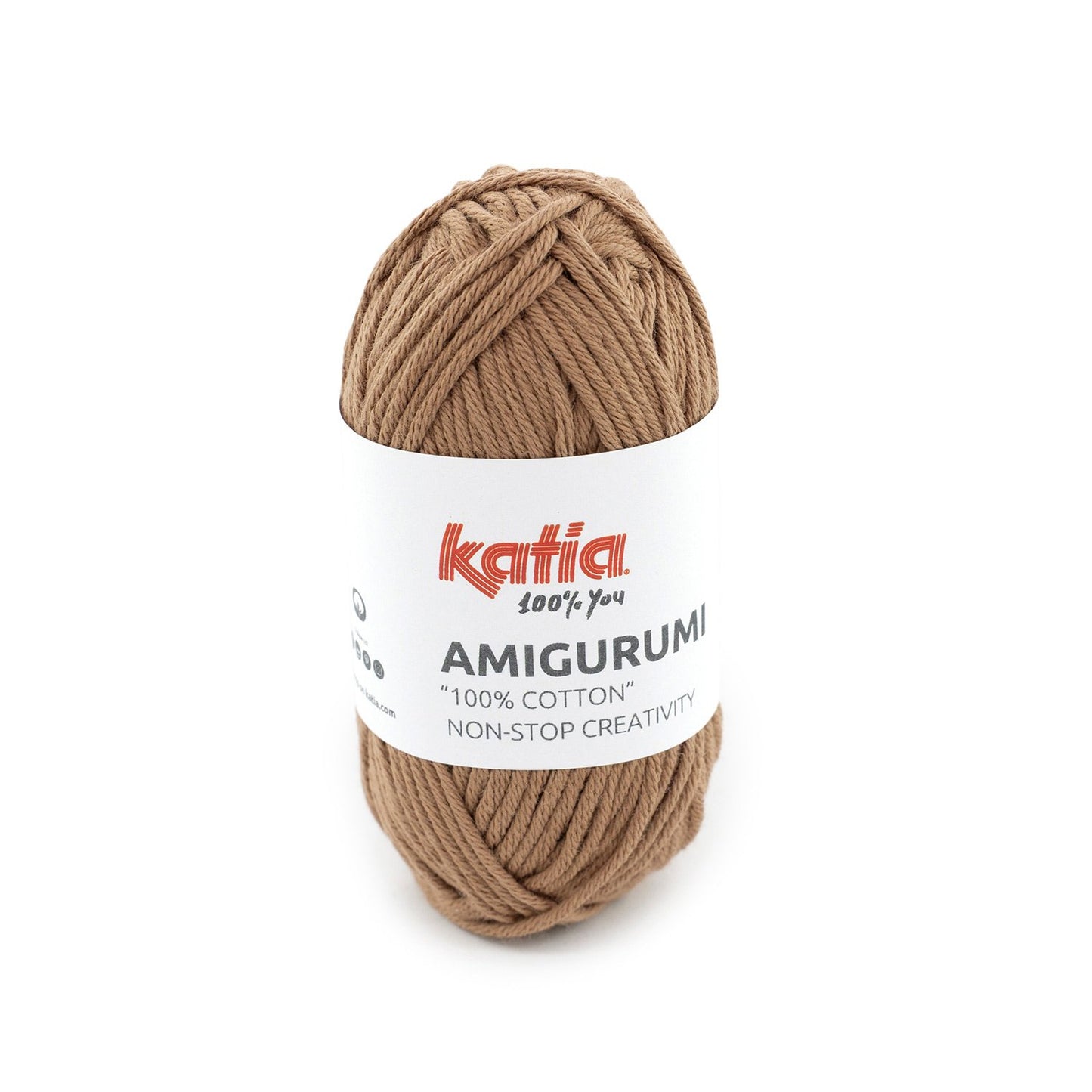 Amigurumi Yarn 20G Col 102 Pale Brown