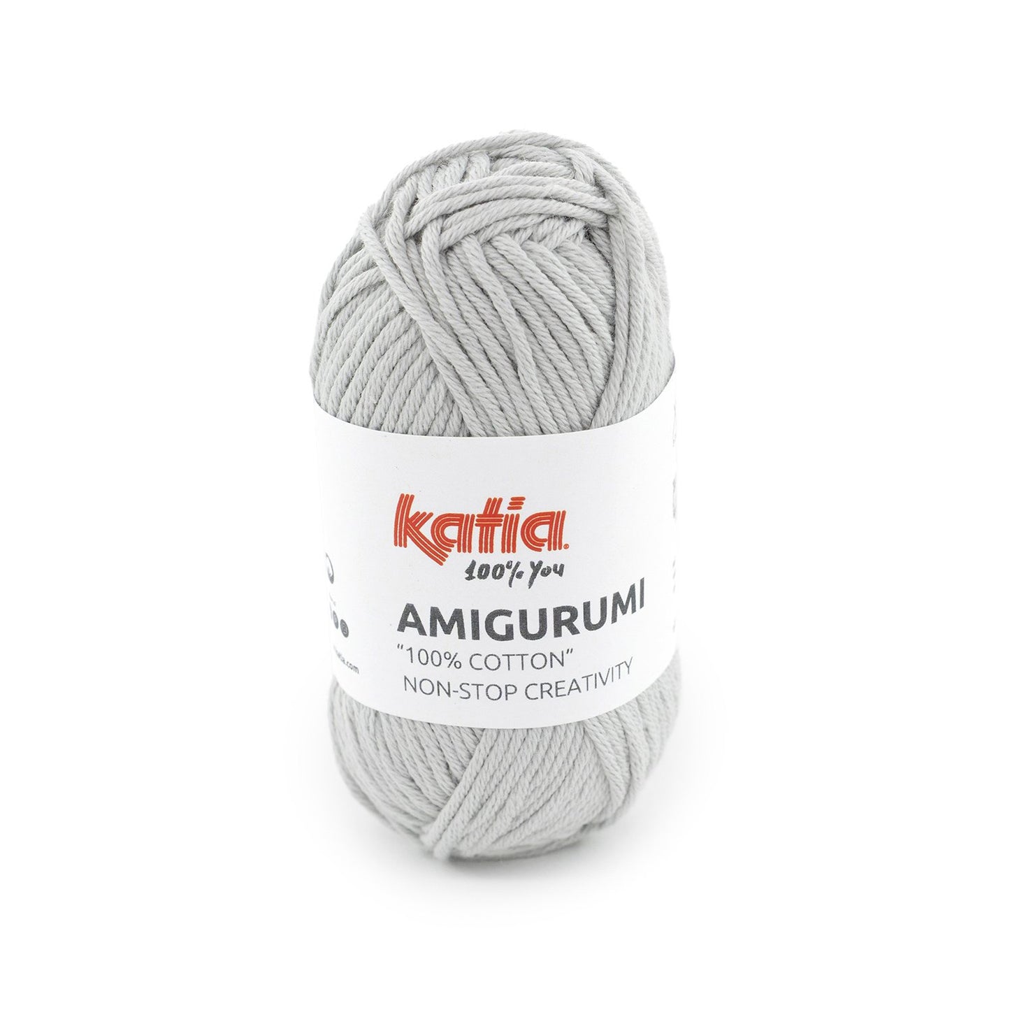 Amigurumi Yarn 20G Col 200 Pearl Light Grey