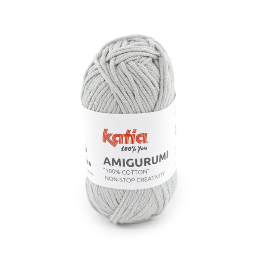 Amigurumi Yarn 20G Col 200 Pearl Light Grey