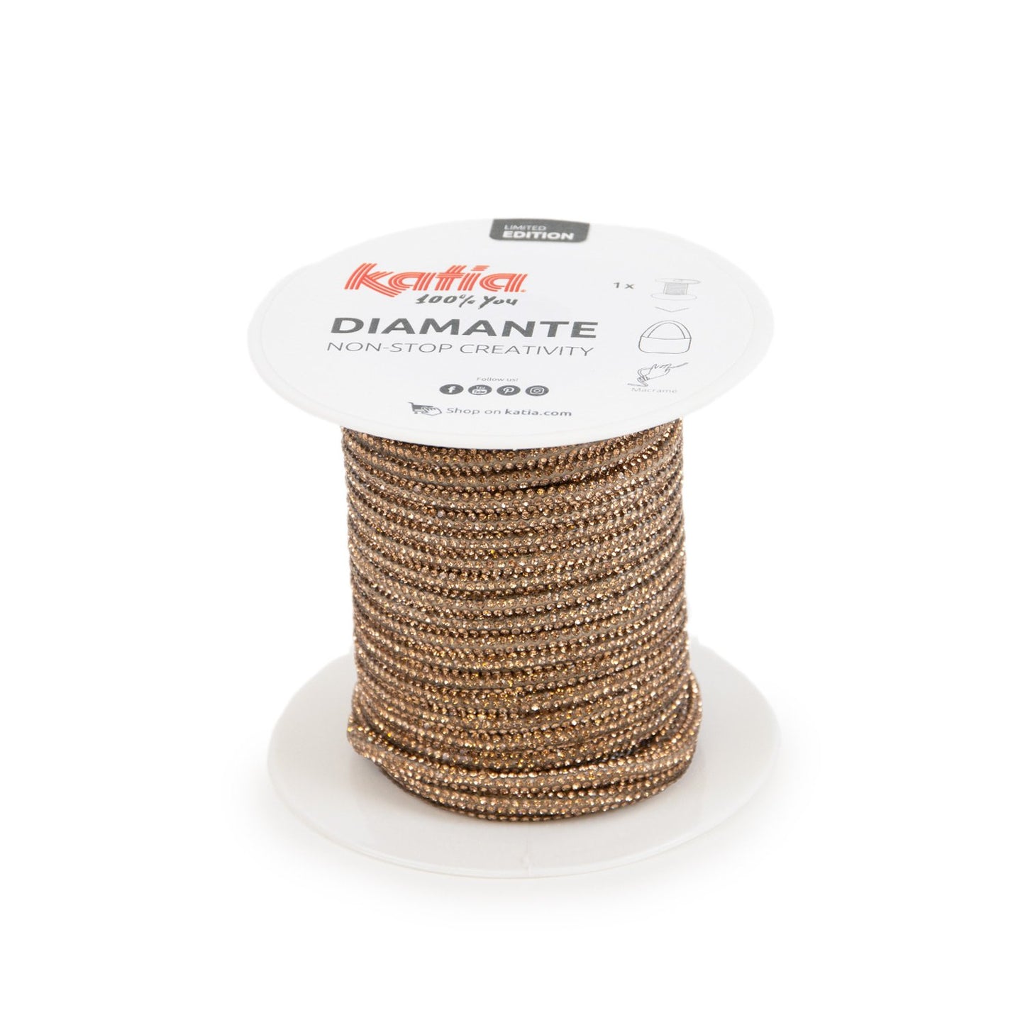 Diamante Yarn 240G Col 502 Champagne