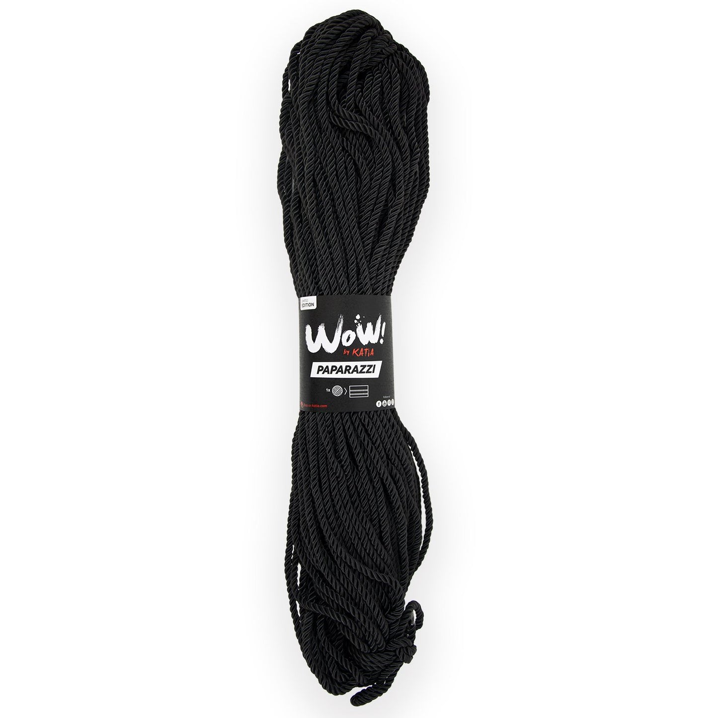 WOW! Paparazzi Yarn 400G Col 302 Black
