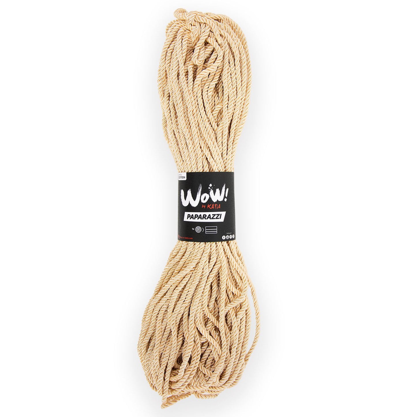 WOW! Paparazzi Yarn 400G Col 303 Pink Beige