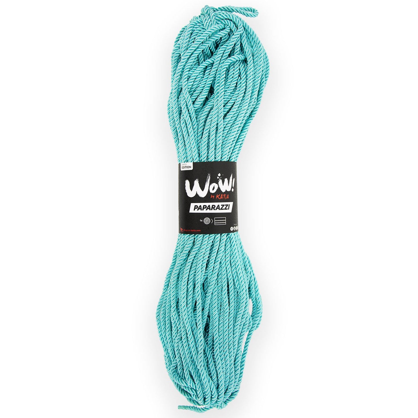 WOW! Paparazzi Yarn 400G Col 308 Turquoise
