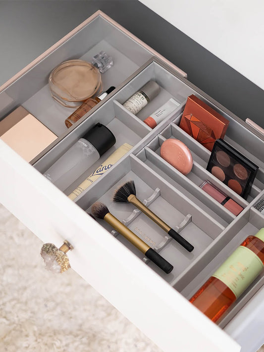 Blush Pink Makeup In-Drawer Organiser