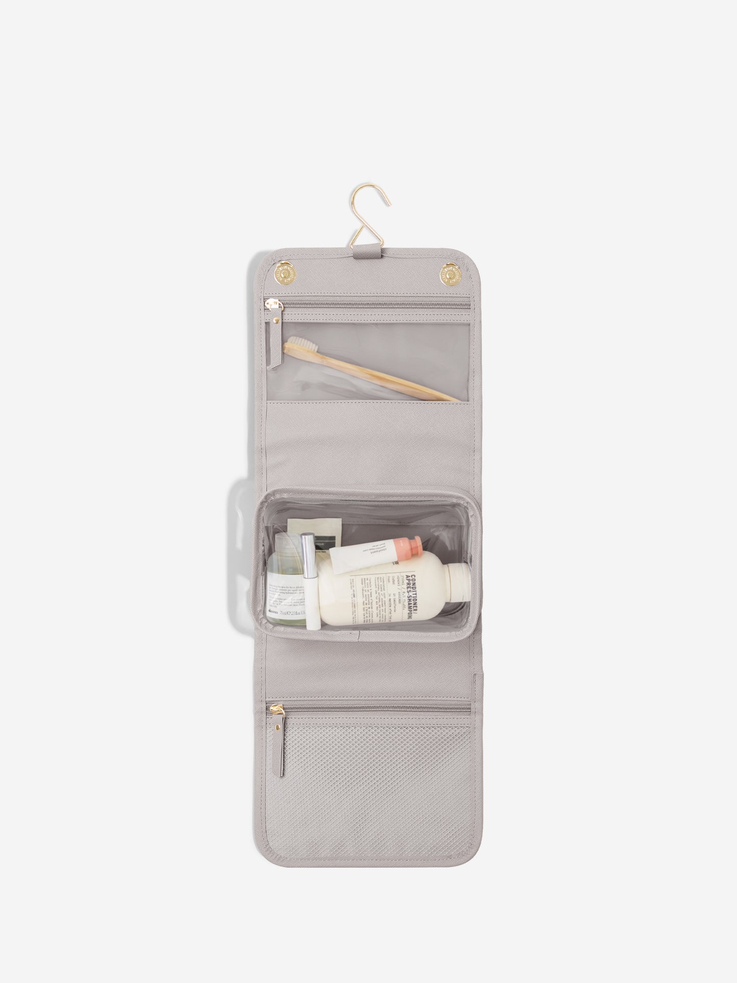 Hanging Washbag Taupe