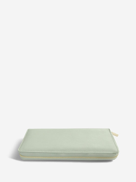 Jewellery Roll Sage Green