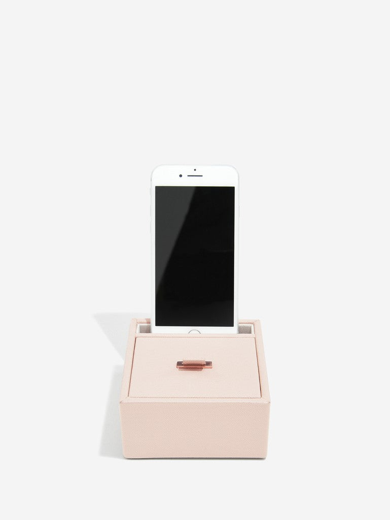 Small Blush Tech Stand