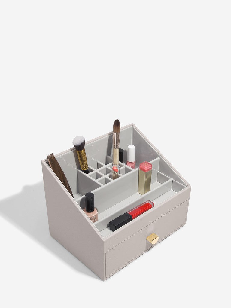 Classic Taupe Makeup Organiser