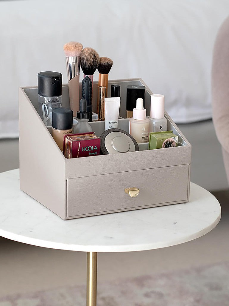 Classic Taupe Makeup Organiser