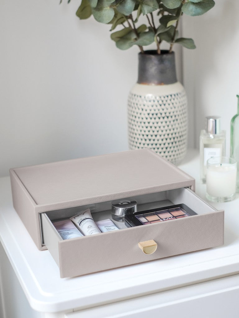 Classic Taupe Makeup Organiser Drawer