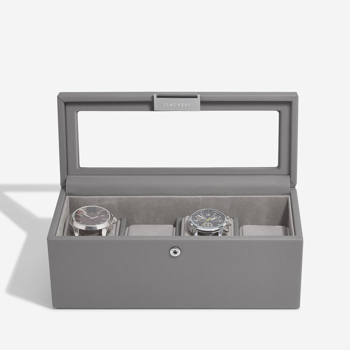 4 Piece Watch Box Slate Grey