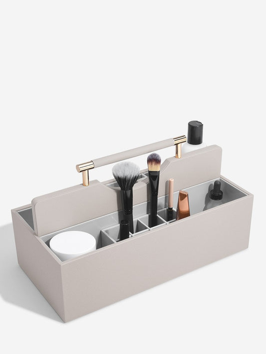 Supersize Taupe Cosmetic Organiser