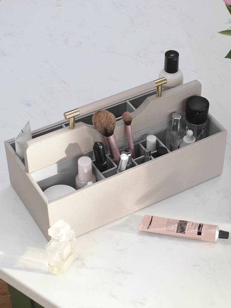 Supersize Taupe Cosmetic Organiser