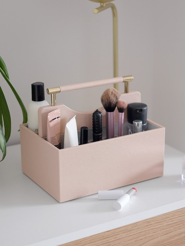 Classic Blush Cosmetic Organiser