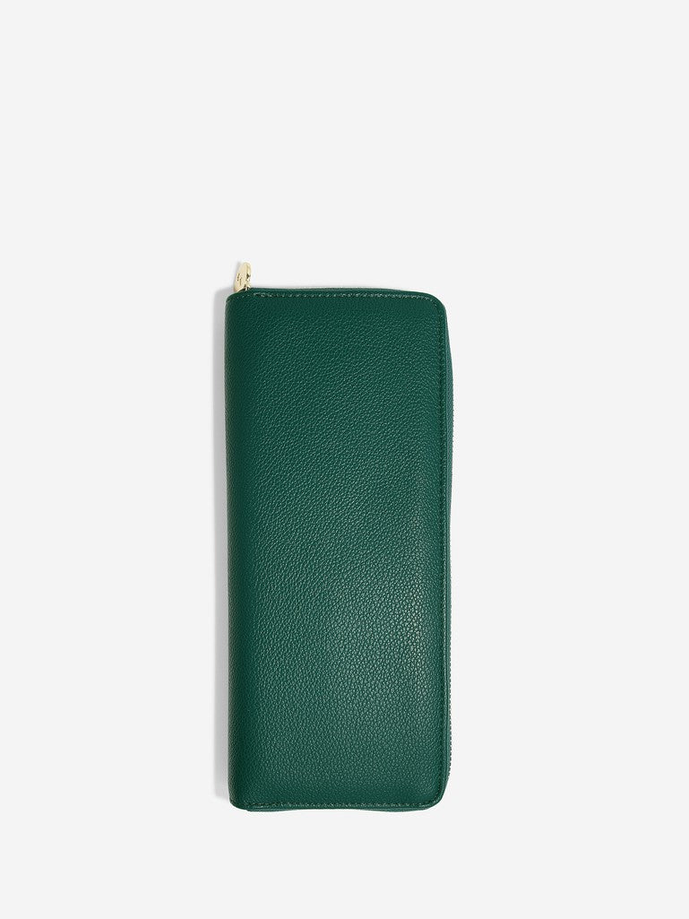 Jewellery Roll Forest Green