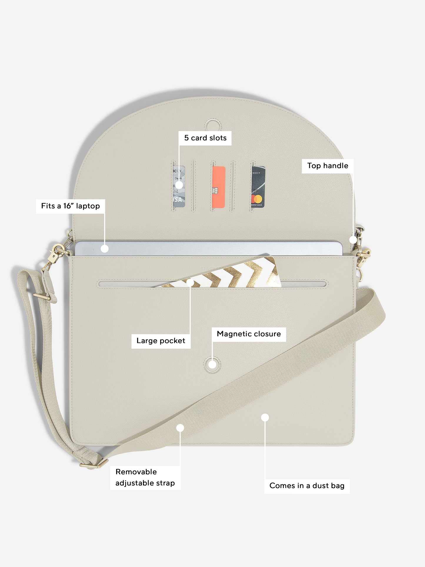 Oatmeal Laptop Sleeve