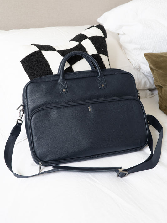 Navy Blue Laptop Bag