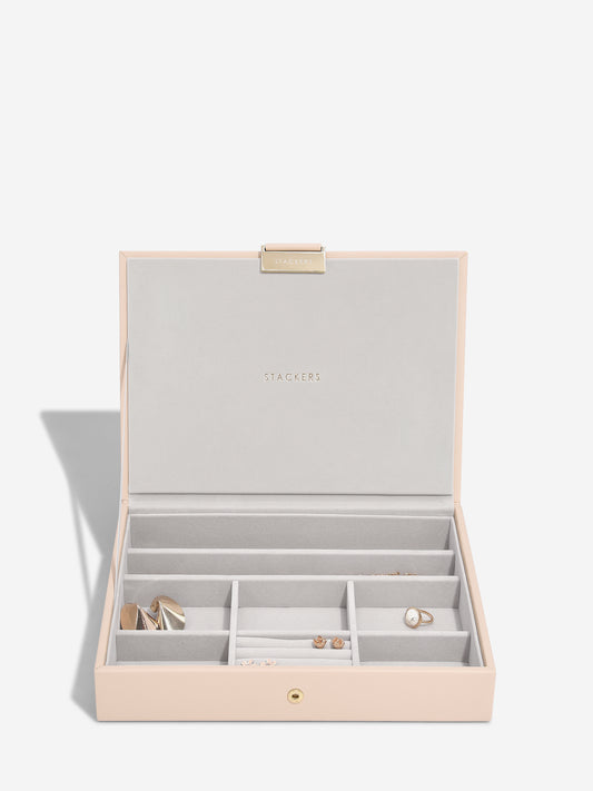 Classic Blush Raffia Lid