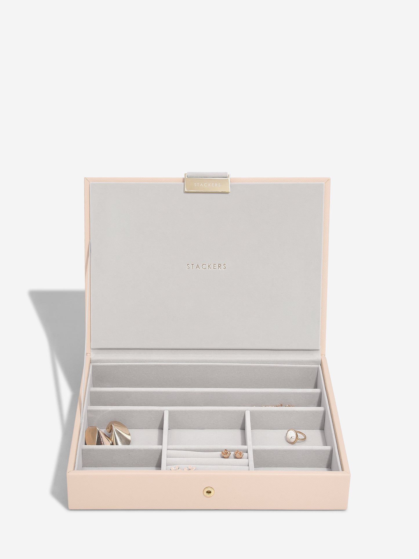 Classic Blush Woven Lid