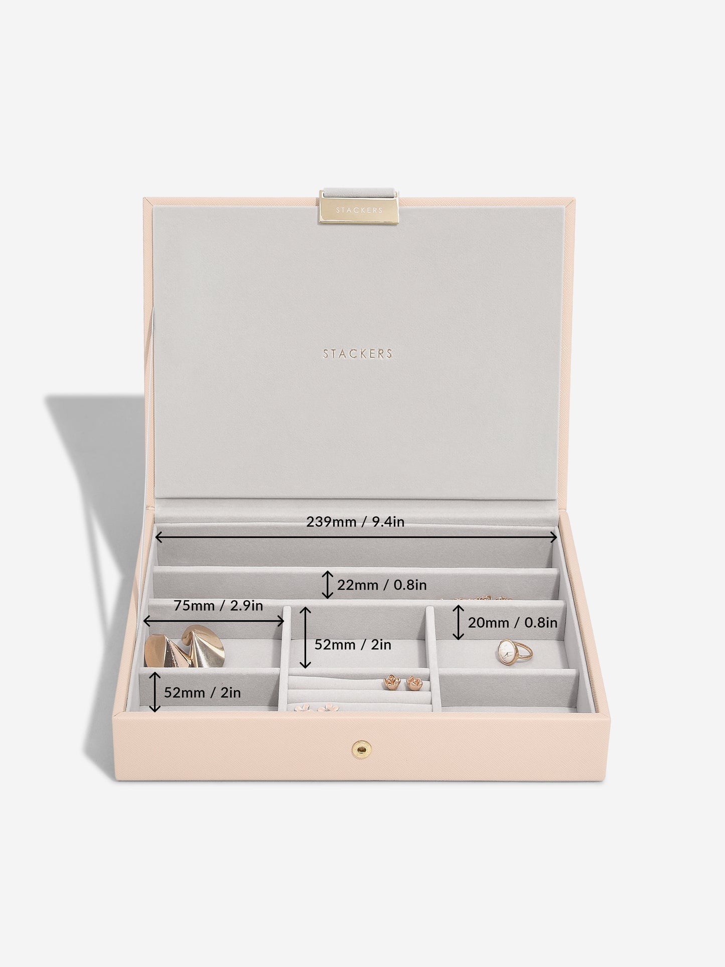 Classic Blush Woven Lid