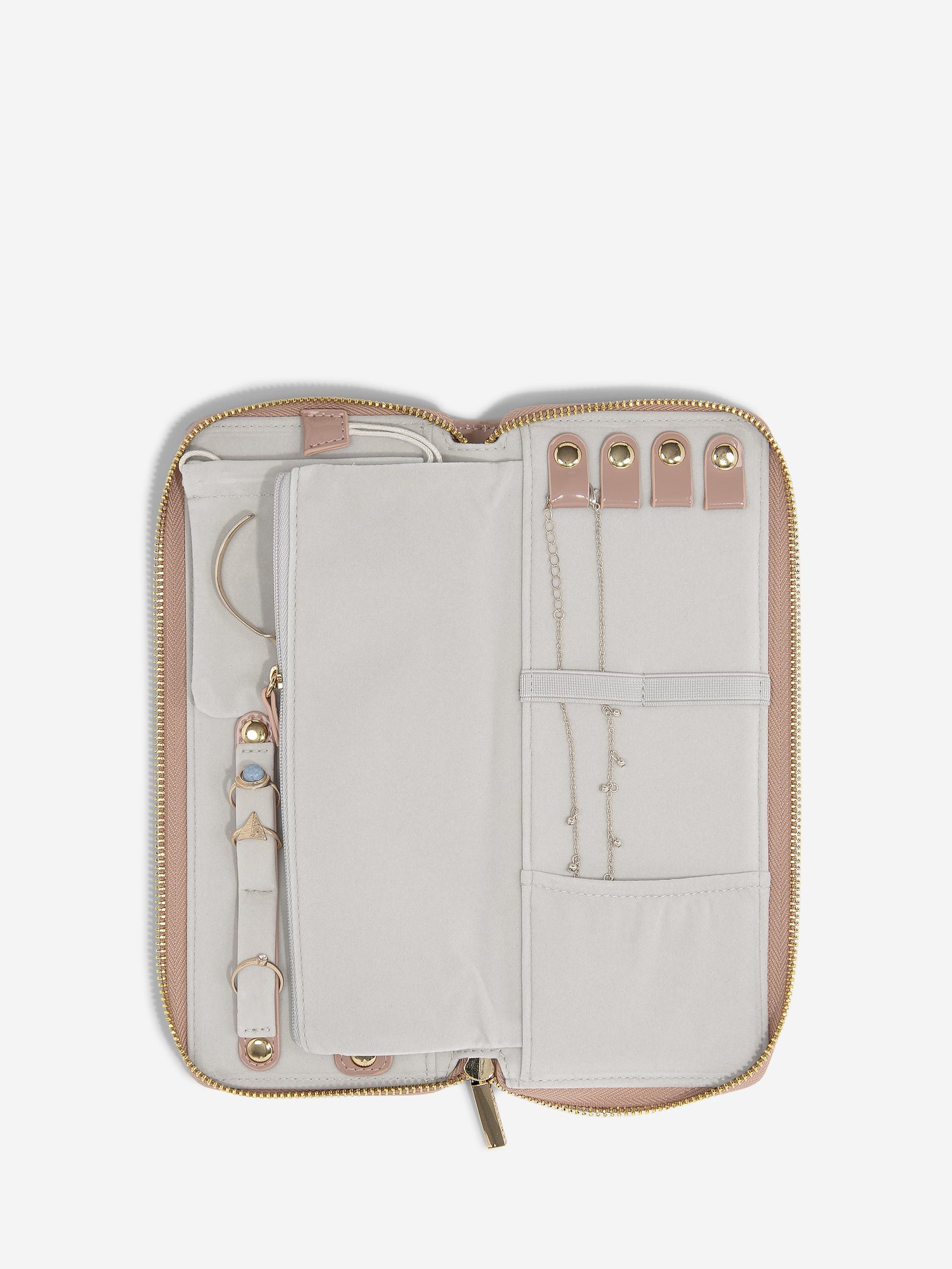 Jewellery Roll Patent Copper Rose