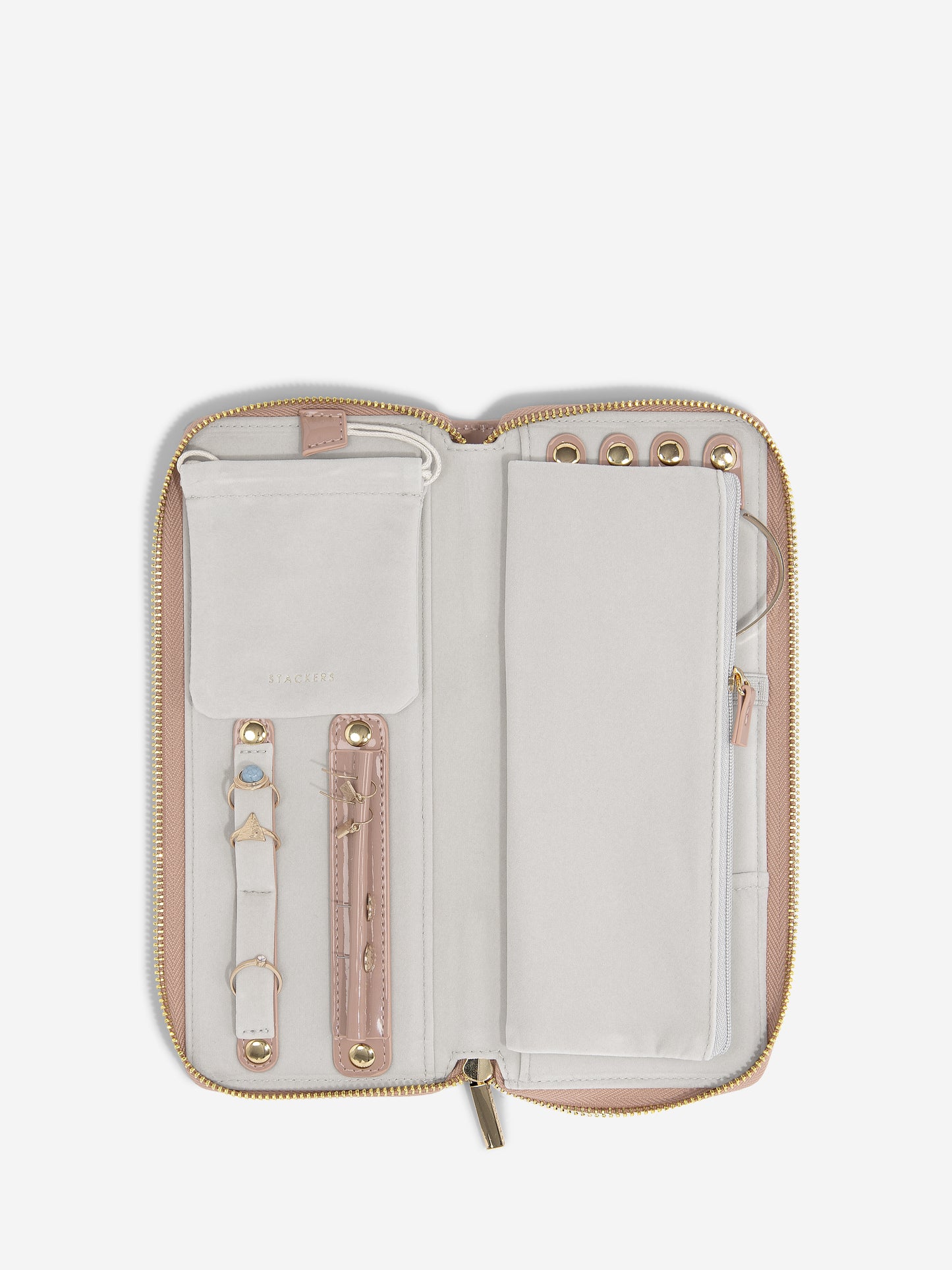 Jewellery Roll Patent Copper Rose