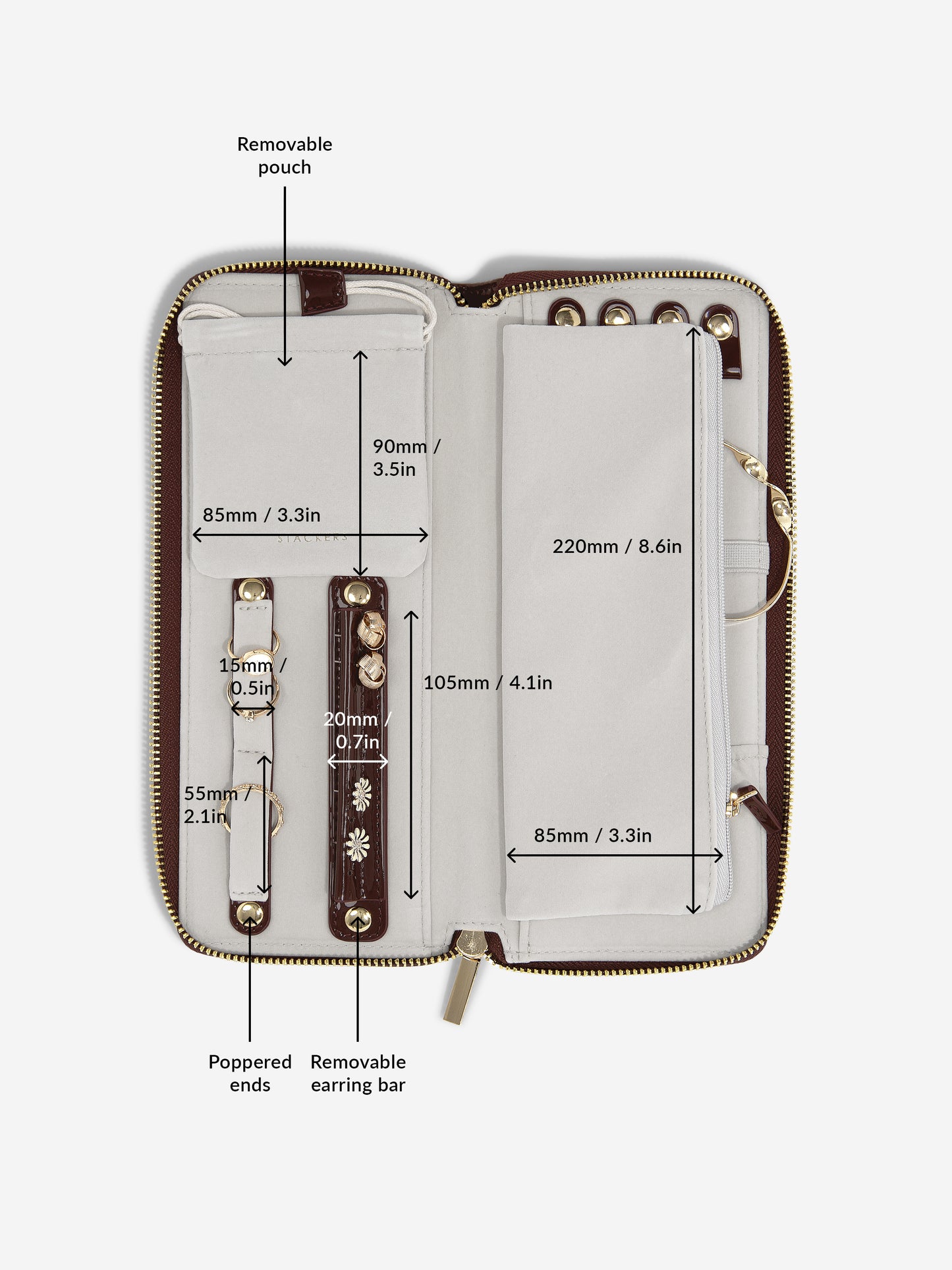 Jewellery Roll Patent Cherry