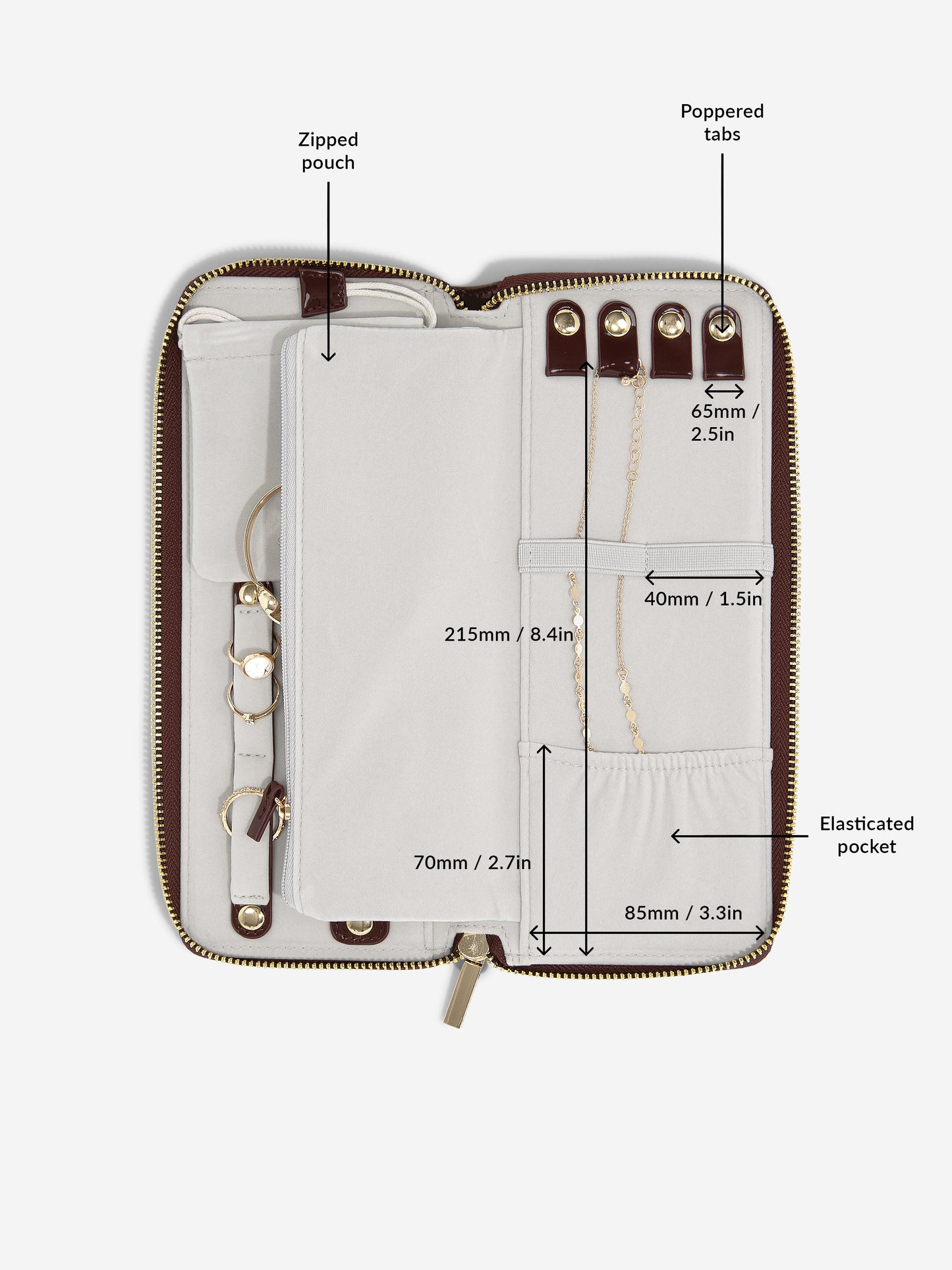 Jewellery Roll Patent Cherry