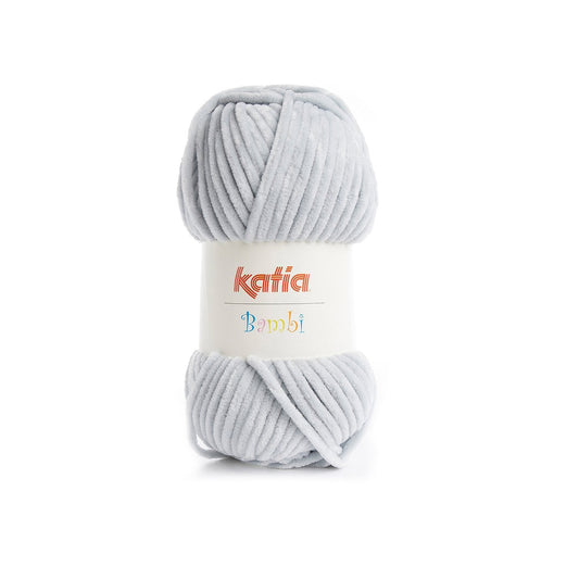 Bambi Yarn 100G 325Pearl Light Grey