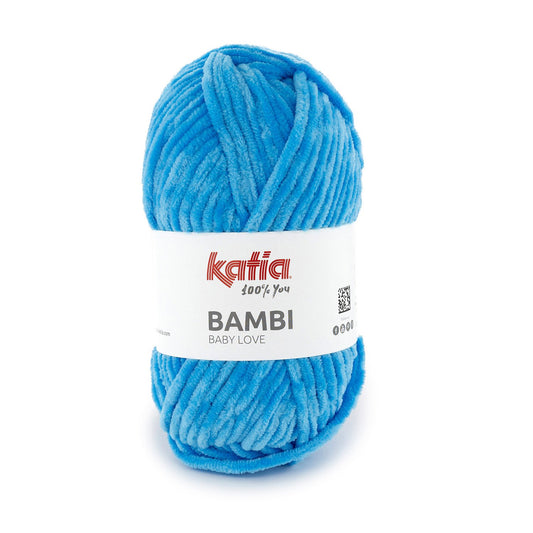 Bambi Yarn 100G 346 Cyan Blue