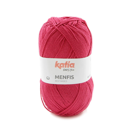 Menfis Yarn 100G 48 Telemagenta