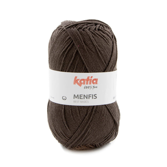 Menfis Yarn 100G 49 Dark Brown