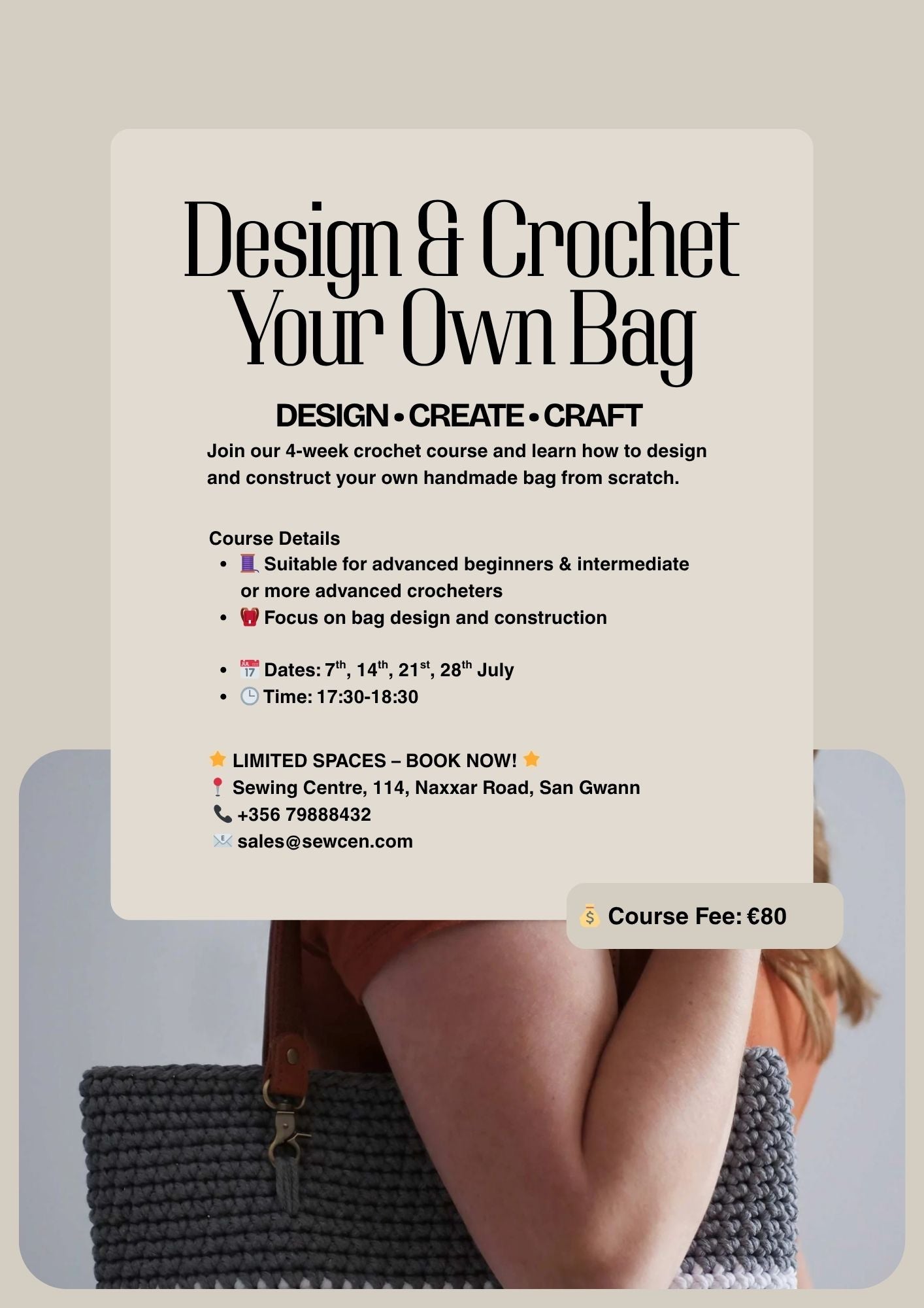 Design & Crochet Your Own Bag!