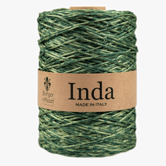 INDA Bag yarn 500g Green Mix 22