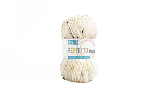 Perfetto 0002 Yarn 50G Natur-Tweed