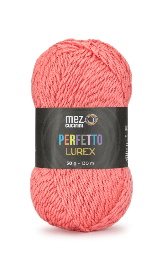 Perfetto Lurex 2160 Yarn 50G Coral Lurex