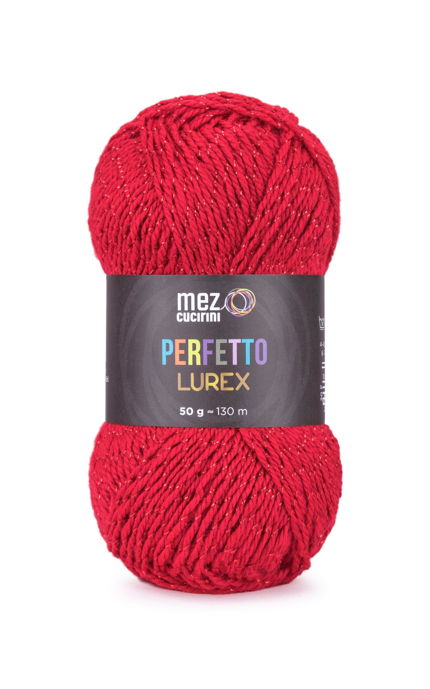 Perfetto Lurex 2170 Yarn 50G Red Lurex