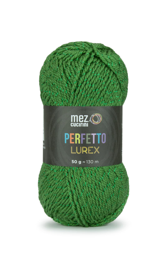 Perfetto Lurex 2180 Yarn 50G Green Lurex