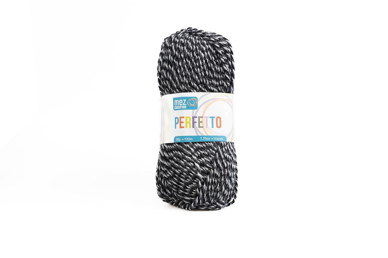 Perfetto 8181 Yarn 50G Graphite Mouline