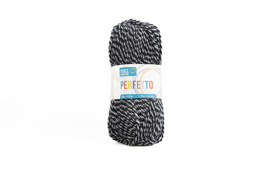 Perfetto 8181 Yarn 50G Graphite Mouline